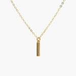 Collar Iniciales Chapa de Oro 03 - I