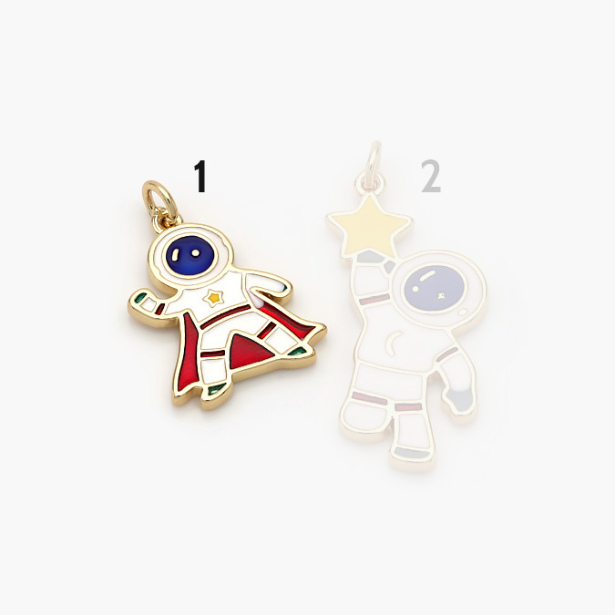 marcaca935 Mini Dije Chapa de Oro Astronauta Grupo 31 - Imagen 1
