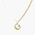 Inicial Acero Inoxidable Perlas 0017 - G