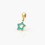 Dije Acero Inoxidable Estrella Esmalte 0039