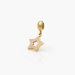 Dije Acero Inoxidable Estrella Esmalte 0040