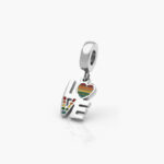 Dije Acero Inoxidable LOVE  0136 - Imagen 2