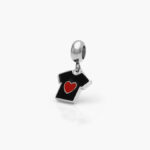 Dije Acero Inoxidable Camisa Corazón 0177 - Imagen 2