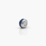 Dije Acero Inoxidable Esmalte Azul Marino 0193 - Imagen 2