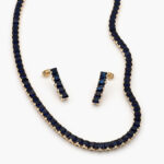 Set Chapa de Oro Zirconia Cuadrada 5mm. 0789 - Imagen 4