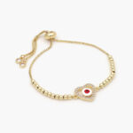 Pulso Chapa de Oro Corazón Turco 566 - Imagen 3