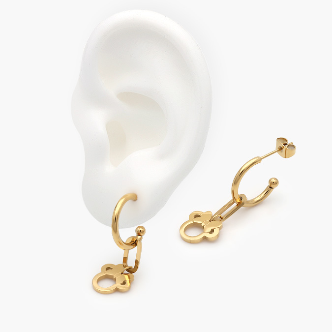 VA1-0022-O Aretes Acero Inoxidable 0022 - Imagen 1