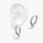 Arracadas Acero Inoxidable 0038 - Plata