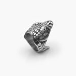Anillo Caballero Acero Serpiente Inoxidable 0239 - Imagen 3