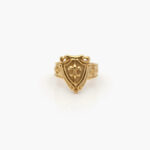 Anillo Caballero Acero Inoxidable Escudo 0244 - Imagen 2