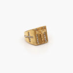 Anillo Caballero Acero Inoxidable Cristo 0246 - Imagen 2