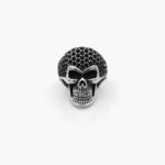 Anillo Caballero Acero Inoxidable Calavera 0247 - Imagen 2