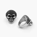 Anillo Caballero Acero Inoxidable Calavera 0247