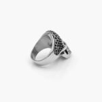 Anillo Caballero Acero Inoxidable Calavera 0247 - Imagen 4