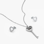 Juego Acero Inoxidable Llave Relicario 0170 - Imagen 2