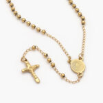 Rosario Acero Inoxidable San Benito & Cristo 2.5 mm. 0028
