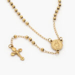 Rosario Acero Inoxidable Virgen María & Cristo 2.5 mm. 0030