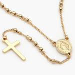 Rosario Acero Inoxidable Virgen María 3.5 mm. 0037