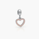 Dije Acero Inoxidable Corazón Esmalte 0267 - Imagen 2