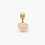 Dije Acero Inoxidable Corazón Love 0271