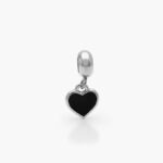 Dije Acero Inoxidable Corazón Esmalte 0288 - Imagen 2