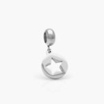 Dije Acero Inoxidable Estrella 0289 - Imagen 2