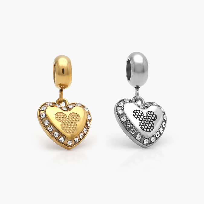 ACH-0291-1 Dije Acero Inoxidable Corazón MM 0291 - Imagen 1