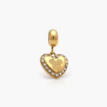 Dije Acero Inoxidable Corazón MM 0291 - Imagen 2