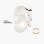 Piercing Acero Inoxidable 14.5mm. 0038 - Oro