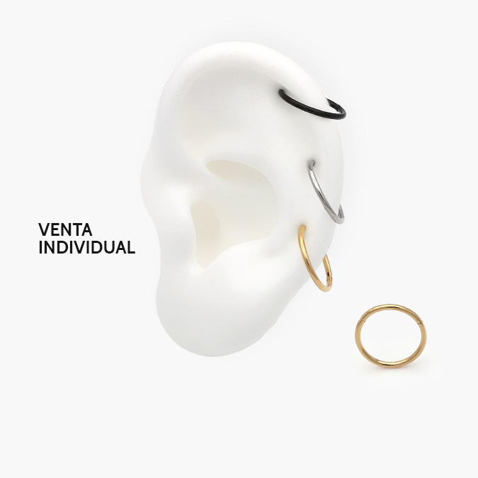 AAP-0038 Piercing Acero Inoxidable 14.5mm. 0038 - Imagen 1