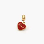 Dije Acero Inoxidable Corazón Love 0298