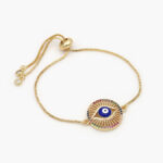 Pulso Chapa de Oro Ojo Turco 0640