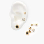 Set 6 pzs. Aretes Acero Inoxidable 0021