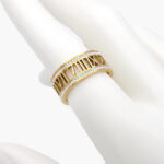 Anillo Acero Inoxidable Números Romanos 0277
