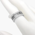 Anillo Acero Inoxidable Números Romanos 0277 - Imagen 2