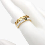 Anillo Acero Inoxidable Tornillo Esmalte 0289
