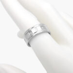 Anillo Acero Inoxidable Zirconia 0290 - Imagen 2