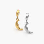 Dije Acero Inoxidable Luna 0325