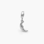 Dije Acero Inoxidable Luna 0325 - Imagen 3