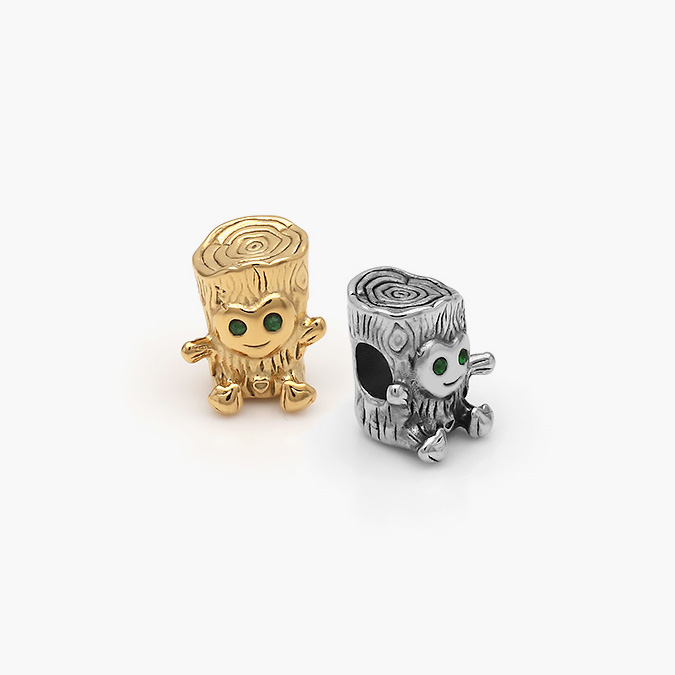 ACH-0329 Dije Acero Inoxidable Baby Groot 0329 - Imagen 1