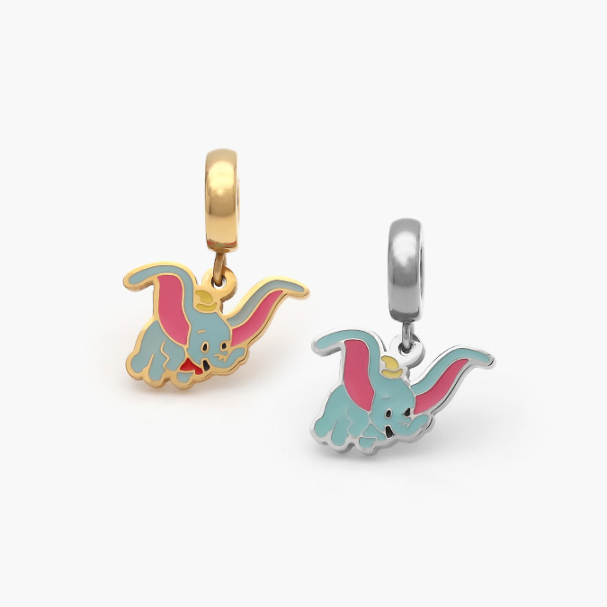ACH-0374-1 Dije Acero Inoxidable Dumbo 0374 - Imagen 1