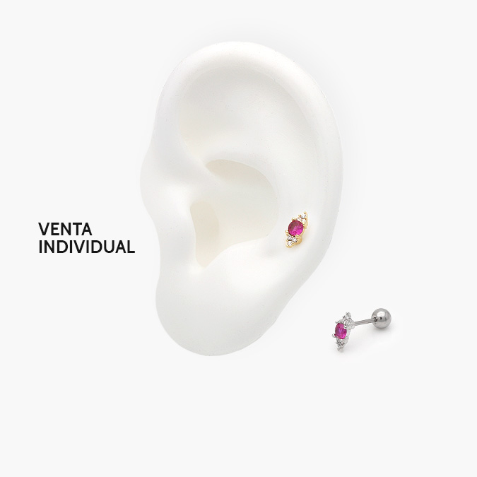 AAP-0052 Piercing Acero Inoxidable 0052 - Imagen 1