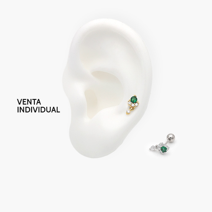 AAP-0060 Piercing Acero Inoxidable 0060 - Imagen 1