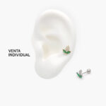 Piercing Acero Inoxidable Maíz 0110 - Oro