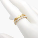 Anillo Acero Inoxidable Zirconias 0320 - 6