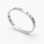 Brazalete Acero Inoxidable Tornillo Zirconia G 0712 - Imagen 2