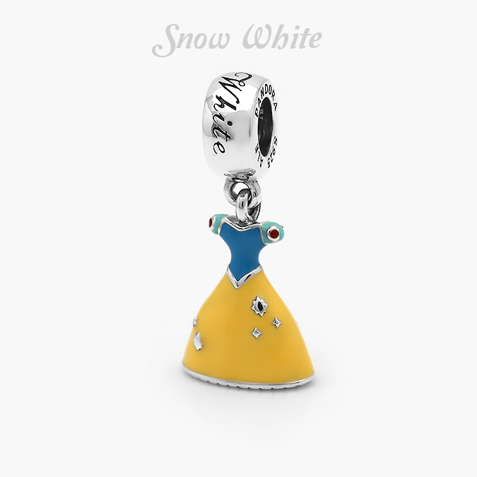 PCH0190P Colgante Plata .925 Rodizado Snow White 0190 - Imagen 1