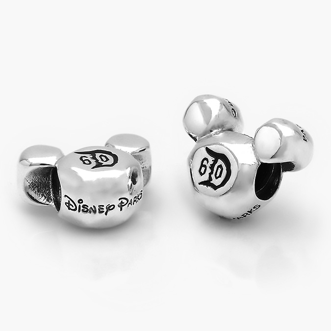 PCH0278P Charm Plata .925 Rodizado Disney Parks 60 Aniversario 0278 - Imagen 1