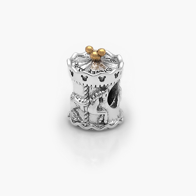 PCH0314P Charm Plata .925 Rodizado Carrusel Disney 0314 - Imagen 1