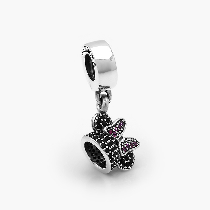 PCH0341P Colgante Plata .925 Rodizado Cabeza Minnie 0341 - Imagen 1